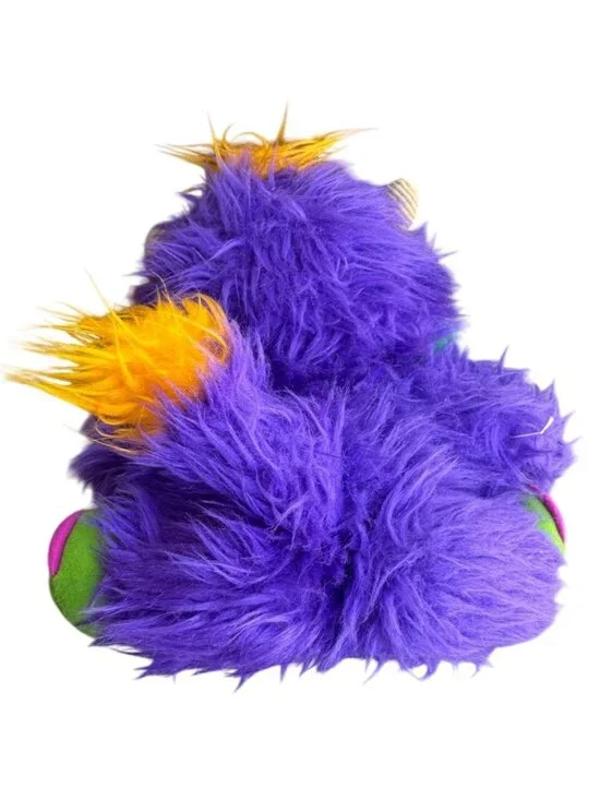 Vintage 1986 My Pet Monster, Rark, Hand Puppet Stuffed Animal Without Handcuffs - Picture 9 of 13